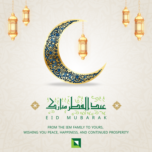 Eid Mubarak from all of us at IEM 🌙✨